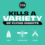 STEM Bug Spray Kills Flies, Mosquitoes, Gnats, Indoor & Outdoor, 10oz, 1pk