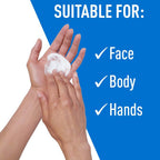 CeraVe Moisturizing Cream & Hydrating Facial Cleanser Set for Dry Skin | Travel Essentials Combo Pack with 1oz Cleanser and 16oz Cream with Pump For Dry Skin Relief