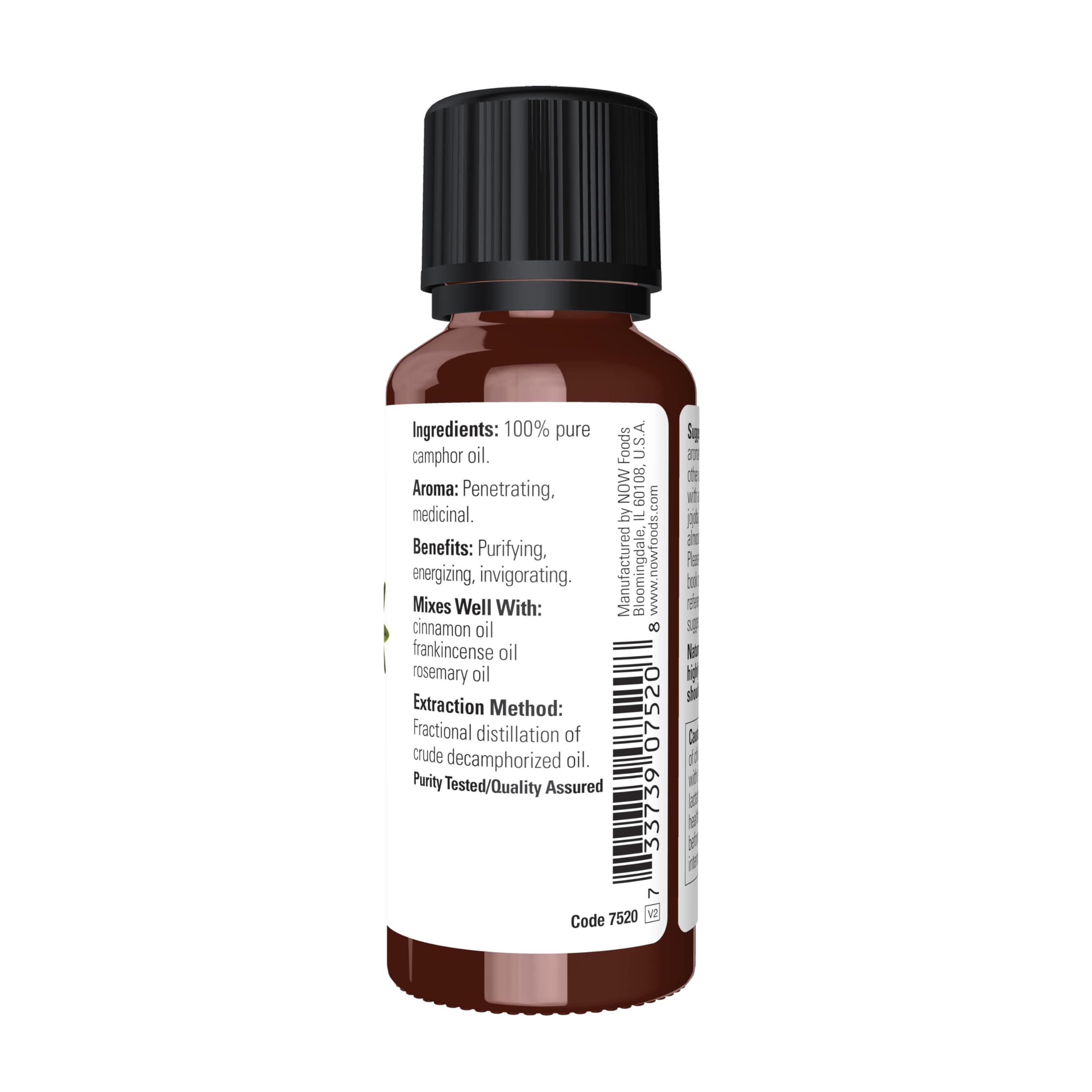 Buy now NOW Essential Oils, Camphor Oil, Camphorous Aromatherapy Scent, 100% Pure and Purity Tested, Vegan, Child Resistant Cap, 1-Ounce at indiglob india