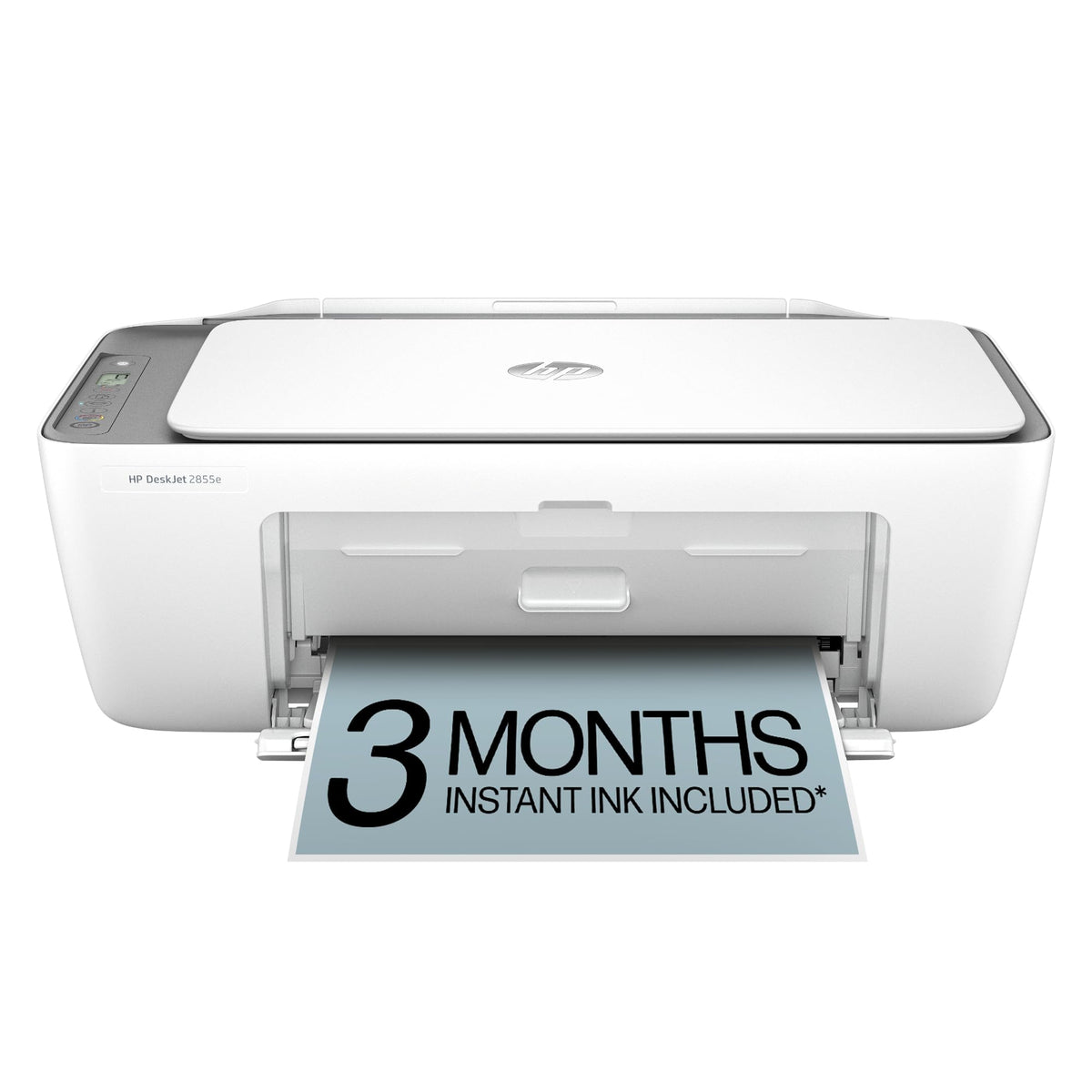 HP DeskJet 2855e Wireless All-in-One Color Inkjet Printer, Scanner, Copier, Best-for-home, 3 month Instant Ink trial included. This printer is only 2.4 ghz capable. (588S5A)