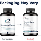 Designs for Health Magnesium Malate - Chelated Magnesium as Di Magnesium Malate - Highly Bioavailable Form to Support Energy, Bone Health + Muscle Recovery (240 Magnesium Malate Capsules)