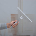Shower Squeegee for Bathroom Glass Doors, 10'' Window Cleaner Tool