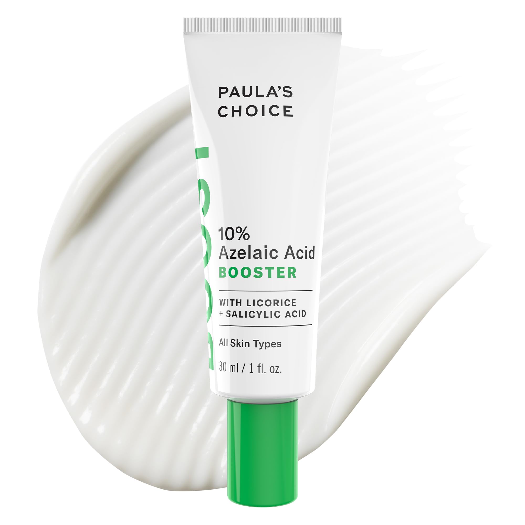 Paula's Choice BOOST 10% Azelaic Acid Booster Cream Gel Serum | Oil-Free Serum Fades Discoloration & Post-Blemish Marks with Licorice Extract & Salicylic Acid, Fragrance-Free