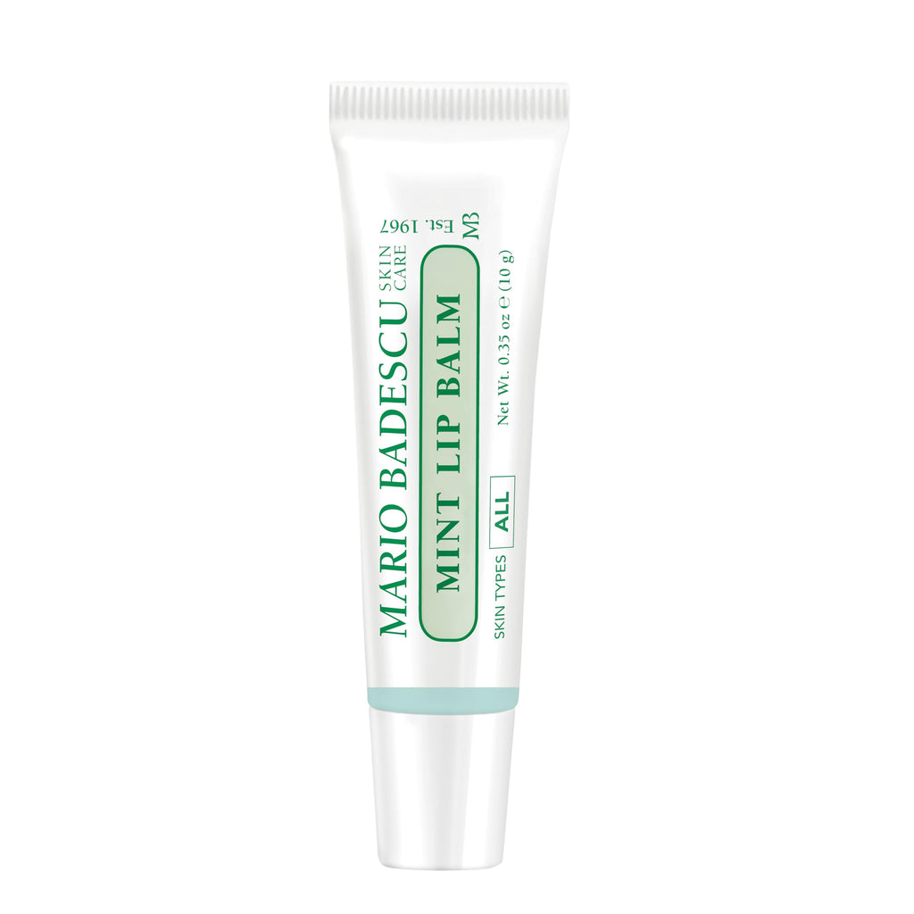 Buy now Mario Badescu Moisturizing Lip Balm for Dry Cracked Lips, Infused with Coconut Oil and Shea Butter, Ultra-Nourishing Lip Care Moisturizer for Soft, Smooth and Supple Lips Mint at indiglob india