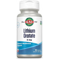 Buy now KAL Lithium Orotate 5 milligrams | Low Serving Of Chelated Lithium Orotate For Bioavailability and Mood Support | In Organic Rice Bran Extract Base | 120 VegCaps 120 Count (Pack of 1) at indiglob india