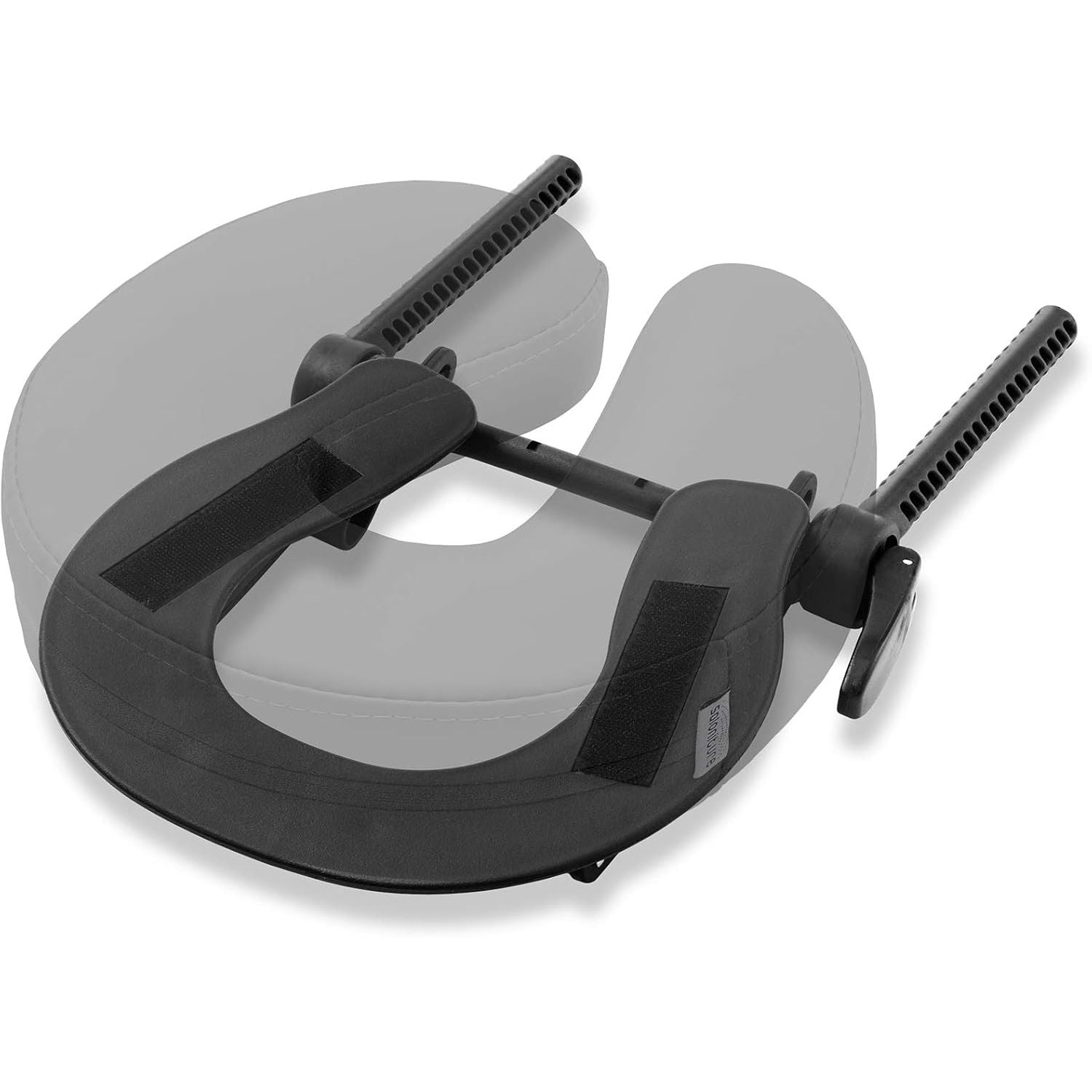 Buy now Saloniture Adjustable Massage Table Face Cradle and Pillow 3" Foam - Black at indiglob india