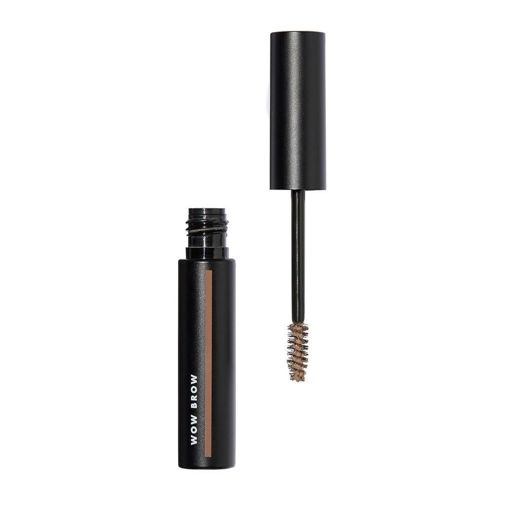 Buy now e.l.f. Wow Brow Gel, Volumizing, Buildable, Wax-Gel Hybrid, Creates Full, Voluminous-Looking Brows, Locks Brow Hairs In Place, Neutral Brown at indiglob india