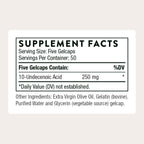 Buy now THORNE - Undecylenic Acid (Formerly Formula SF722) - 250 mg of Undecylenic Acid - for a Healthy Balance of Gut & Vaginal Flora* - Gluten Free - 250 Gelcaps - 50 Servings at indiglob india