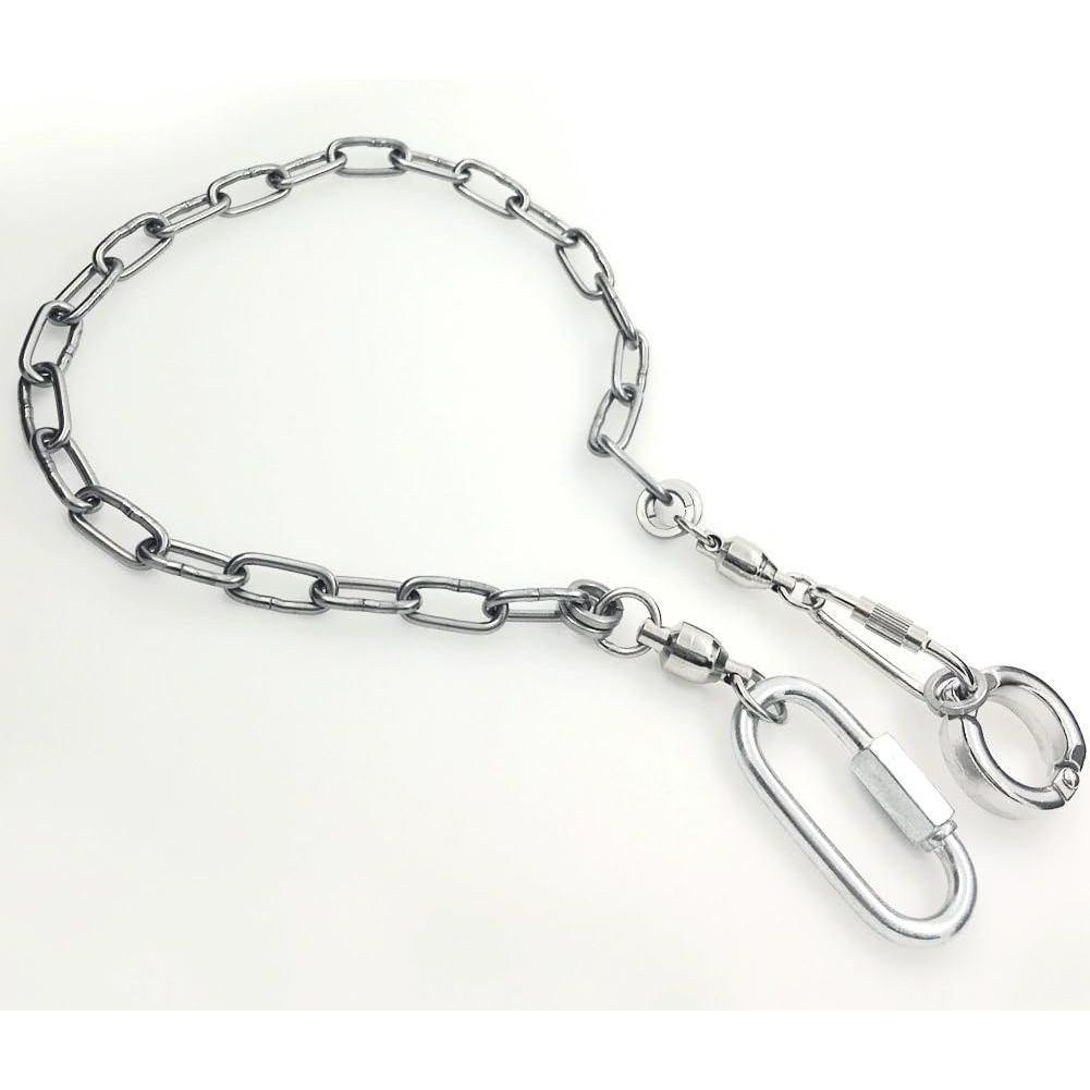 Buy now Pet Bird Leash Parrot Foot Chain Stainless Steel 304 Anklet Ring (Model 15, 14.5mm) at indiglob india
