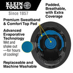 Buy now Klein Tools 60347 Hard Hat, Vented Full Brim, Class C, Premium KARBN Pattern, Rechargeable Lamp, Padded Sweat-Wicking Sweatband, Top Pad at indiglob india