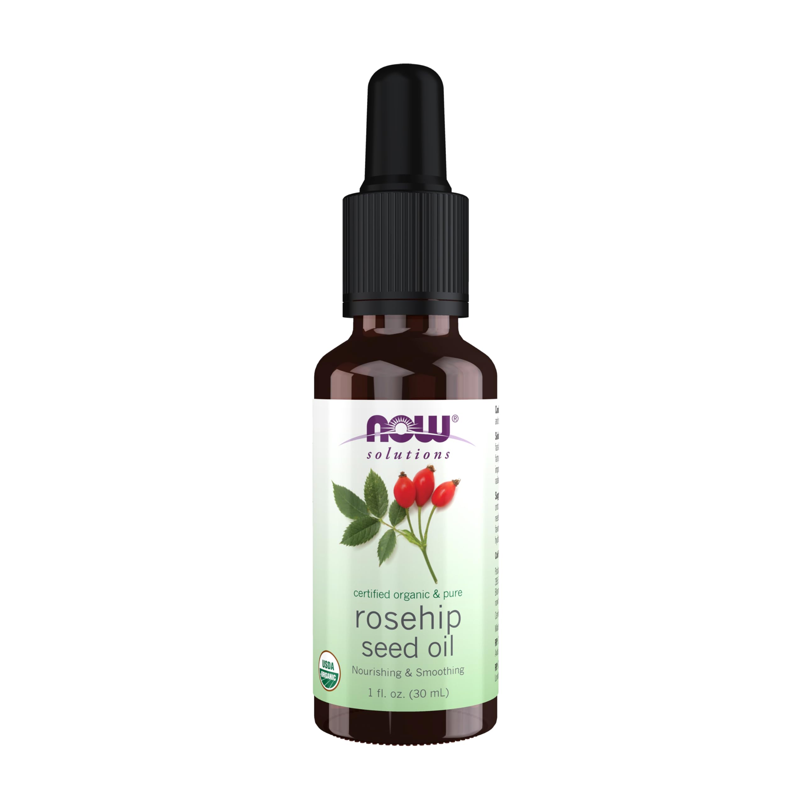 Buy now NOW Solutions, Organic Rose Hip Seed Oil, Certified Organic and 100% Pure, For Facial Care, Expeller Pressed, Vegan, Child Resistant Euro Dropper, 1-Ounce at indiglob india