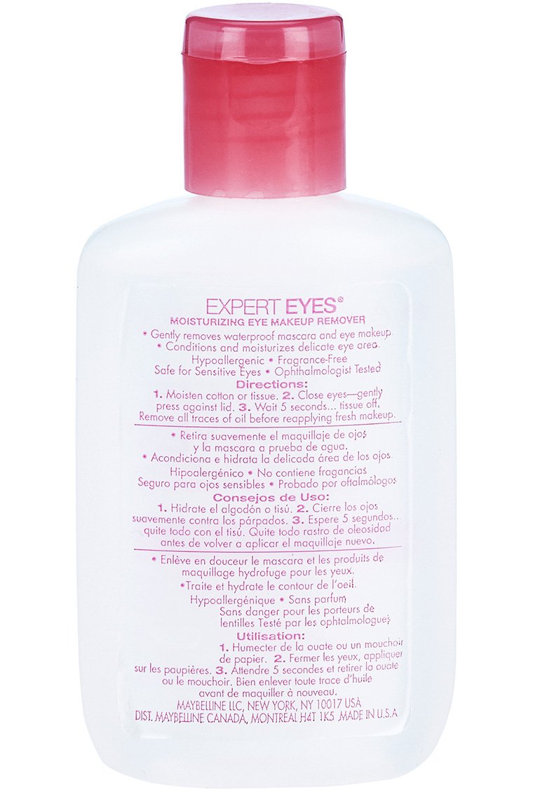 Buy now Maybelline New York Expert Eyes Moisturizing Eye Makeup Remover, 2 Count at indiglob india