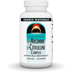 Buy now Source Naturals L-Arginine L-Citrulline Complex, 120 Tablets, 1000 mg 120 Count (Pack of 1) at indiglob india