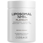 Codeage Liposomal NMN, 500mg, NAD+ Precursor, Quercetin, NSF, 90 Capsules