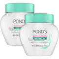 POND'S Cold Cream Make-Up Remover, Fragrance-Free Deep Cleanser 2-Pack – Non-Comedogenic, Hypoallergenic, Dermatologist-Tested, 6.1 Oz Ea