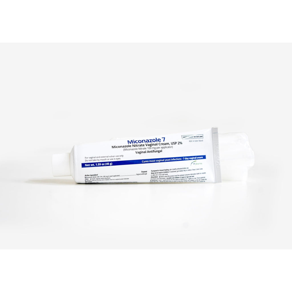 h2 pharma Miconazole 7 - Miconazole Nitrate Cream, USP 2%, 1.59 oz Tube