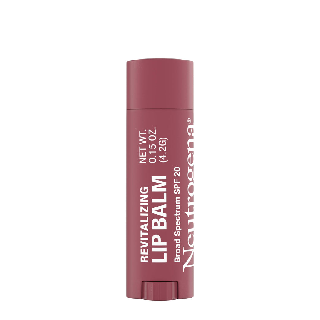 Buy now Neutrogena Revitalizing Tinted Lip Balm with SPF 20, Hydrating Tinted Lip Care with Sunscreen, Moisturizing Sheer Tint for Softer, Healthier-Looking Lips, Sheer Fresh Plum 60, 0.15 oz at indiglob india