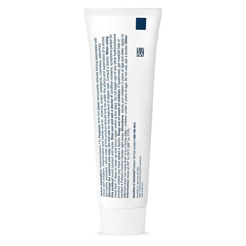 Buy now CeraVe 1% Hydrocortisone Anti-Itch Cream, Fragrance-Free Relief for Eczema-Prone & Dry Skin, 1 Ounce at indiglob india