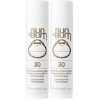 Sun Bum SPF 30 Mineral Sunscreen Lip Balm - 0.15 oz Stick | Zinc Based Broade Spectrum Lip Protection with Vitamin E, Hawaii Act 104 Compliant (Without Octinoxate & Oxybenzone)