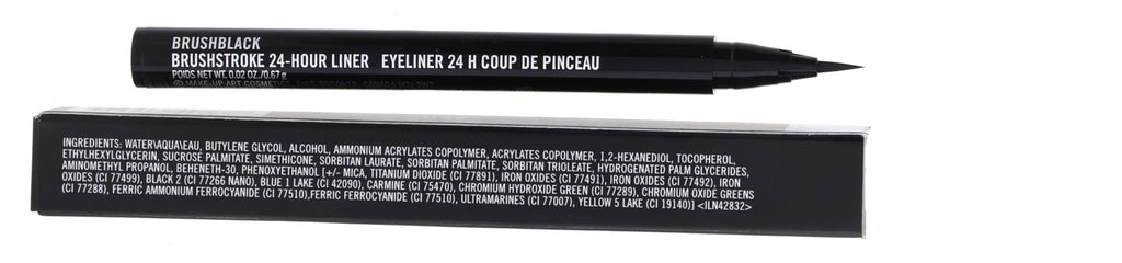 Buy now MAC Brushstroke Liner Brushblack at indiglob india