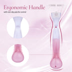 Replacement Handle Compatible with Gillette Venus, Comfort Glide Razor Handle Non-slip Ergonomic Handles for Women (Pink)