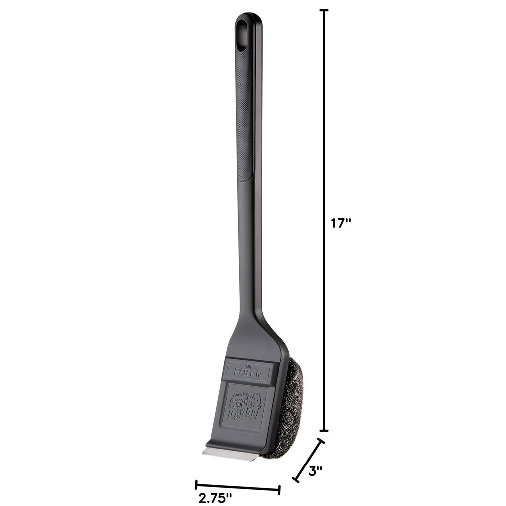 Mr. Bar-B-Q Steam Clean Bristle Free Grill Brush Powered by Scrub Daddy