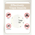 Dichroma Flea Trap Sticky Pads Refills, 7.1" Refill Discs, 20 Pack