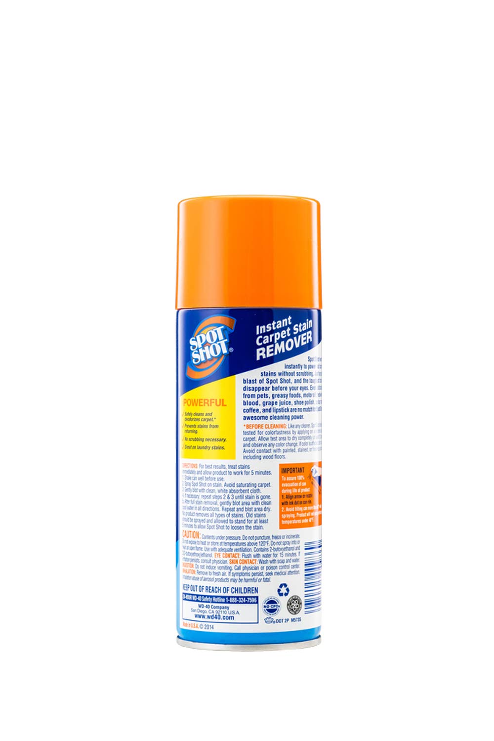 Buy now Spot Shot Instant Carpet Stain Remover, Aerosol, 14 OZ at indiglob india