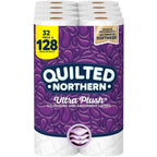 Buy now Quilted Northern Ultra Plush Toilet Paper, 32 Mega Rolls = 128 Regular Rolls, 3-Ply Bath Tissue (Packaging May Vary), 8 Count (Pack of 4) Default at indiglob india