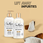 SheaMoisture Coconut Shampoo & Conditioner Set, Daily Hydration, 13 Oz Ea