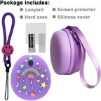 Buy now JCHPINE Hard Carrying Case and Silicone Cover Compatible with Tamagotchi Pix Interactive Virtual Pet Game Machine, Screen Film Protector for Tamagotchi Pix Accessories (Purple) at indiglob india