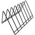 Buy now File Organizer-Metal Newspaper Holder-Magazine File Storage-Desktop Storage Book Rack-File Folder Holders-Office Products(Black at indiglob india