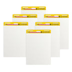 Post-it Super Sticky Easel Pad, 25" x 30", 30 Sheets, 6-Pack
