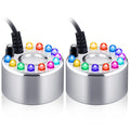 Maitys 2 Pcs Mist Maker Fogger Small Ultrasonic Fog Machine for Cauldron