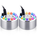 Maitys 2 Pcs Mist Maker Fogger Small Ultrasonic Fog Machine for Cauldron