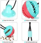 ALLRIER Dog Toys to Keep Them Busy for Boredom,Interactive Dog Toys Tug of War, Mentally Stimulating Toys for Dogs, Puppy Teething Puzzle Treat Food Dispensing Ball Toy for Small Medium Dogs