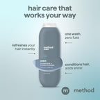 method men 2-in-1 Shampoo and Conditioner, Sea + Surf, 14 fl oz | Cleans and Conditions with Argan and Jojoba Oil - Made without Parabens