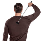 YIMICOO 6 Pack Extendable Back Scratcher - Portable Telescoping Metal Back Scratchers/Hand Massager with Soft Rubber Handles for Thanksgiving, Birthday, Christmas Gifts