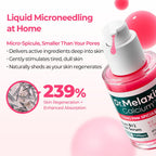 Dr.Melaxin Cyano Pink Spicule Serum with Vitamin B12, Liquid Microneedle Facial Treatment for Enlarged Pores, Niacinamide for Texture Refining & Renewal, 1.01 fl.oz