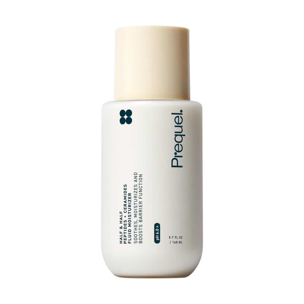 Prequel Skin Hydrating Moisturizer Face Cream, Ceramide Peptide Lotion | Cream Moisturizer for Face, Lightweight Moisturizer, Hydrating Face Cream with Ceramides Peptide for Sensitive and Dry Skin