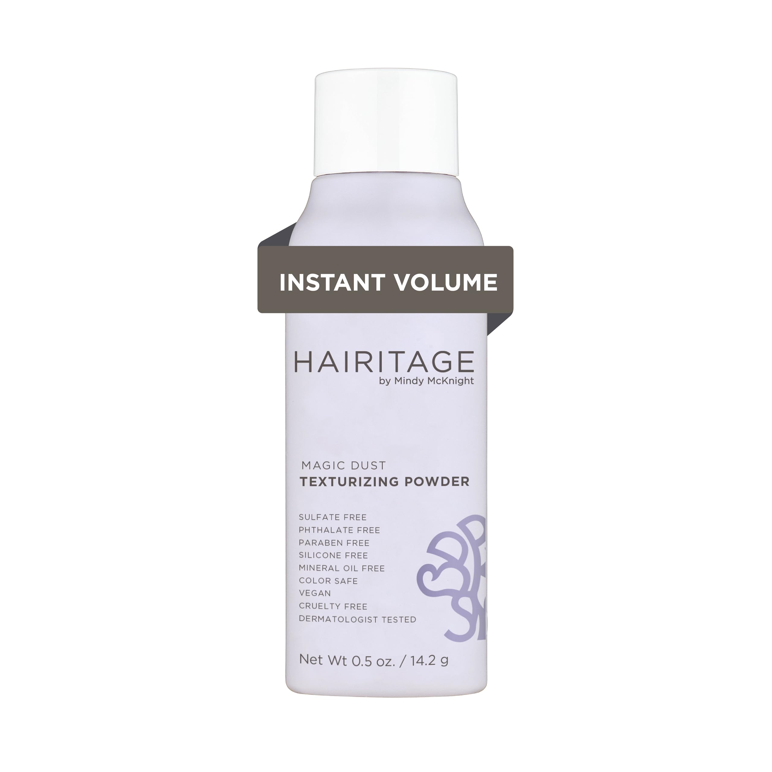 Hairitage Hair Texture Powder for Volume - Lightweight + Medium Hold - Texturizing + Volumizing Hair Styling Based Powder for Men, Women, Boys & Girls - Sulfate Free, Vegan + Dermatologist Tested