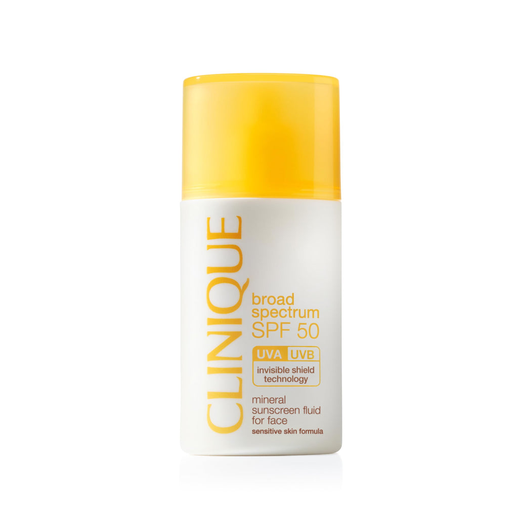 Buy now Clinique SPF 50 Mineral Sunscreen Fluid For Face | Zinc Oxide Sunscreen | Safe for Sensitive Skin, 1 Fl Oz at indiglob india