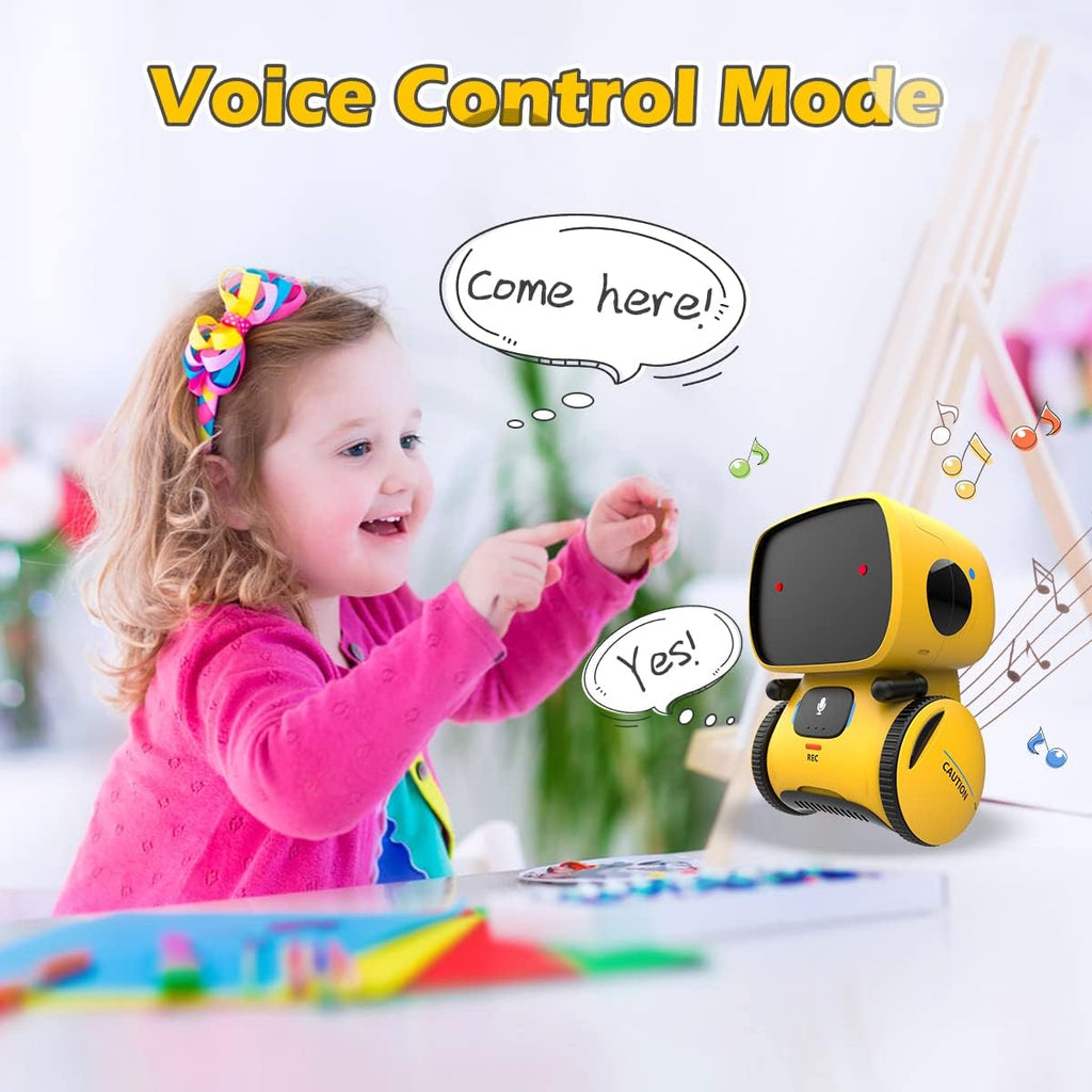Buy now KaeKid Robots for Kids, Interactive Smart Robotic with Touch Sensor, Voice Control, Speech Recognition, Singing, Dancing, Repeating and Recording, Robot Toy for 3 4 5 6 7 8 Year Old Boys Girls at indiglob india