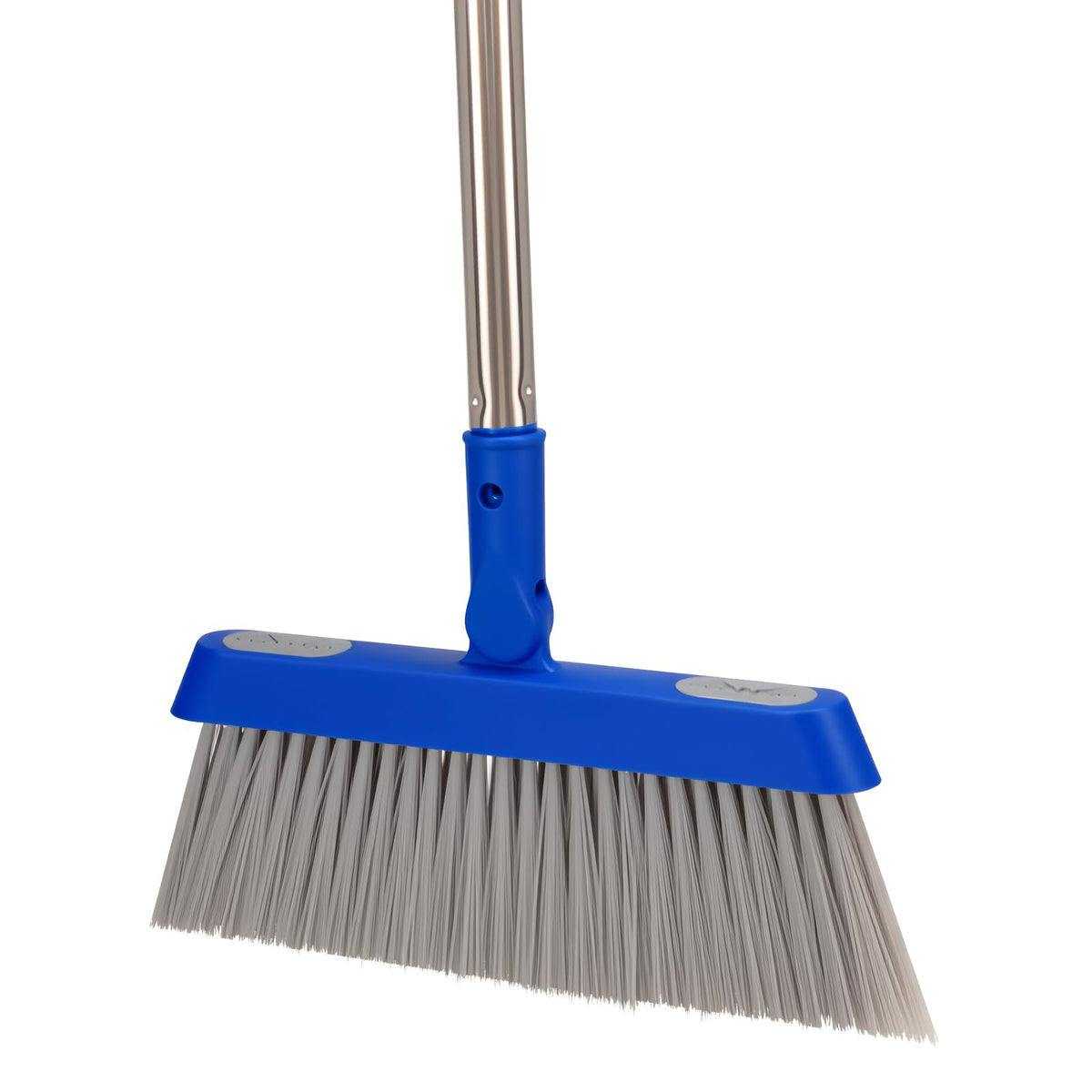 Broom - 52-Inch Adjustable Long Handle Broom, Multi-Scene Indoor Cleaning Tool for Hardwood Floors, Tiles, Kitchens, Offices, Courtyards, Lobbies, Patios.