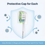 Pisonicleara Replacement Toothbrush Heads for Philips Sonicare(10 pcs)