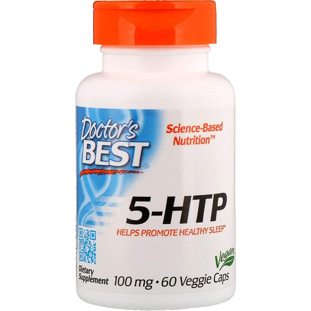Buy now Doctor's BEST, Best 5-HTP, 100 mg, 60 Veggie Caps at indiglob india