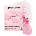 Buy now grace & stella Award Winning Under Eye Mask - Gifts for Women - Reduce Dark Circles, Puffy Eyes, Wrinkles, Under Eye Patches - Birthday, Bachelorette Party Favors - Vegan Self Care (24 Pairs, Pink) Pink (6 Pairs) at indiglob india