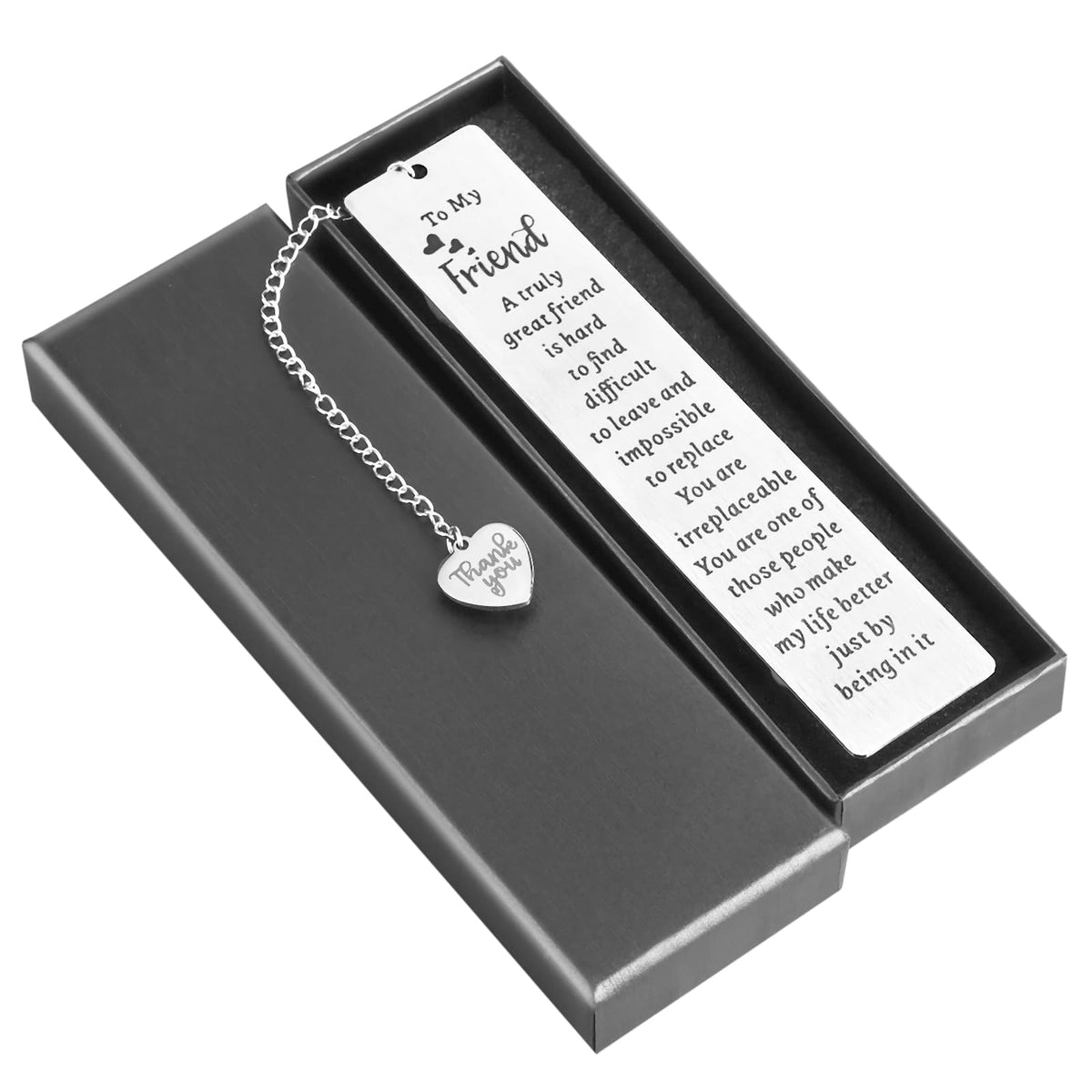 Ouligay Friend Bookmarks for Women Book Lovers Gifts Book Marks for Reading Women Long Distance Friendship Gift Best Friend Birthday Gifts for Bestie Bestfriend BFF Christmas Reader Books Club