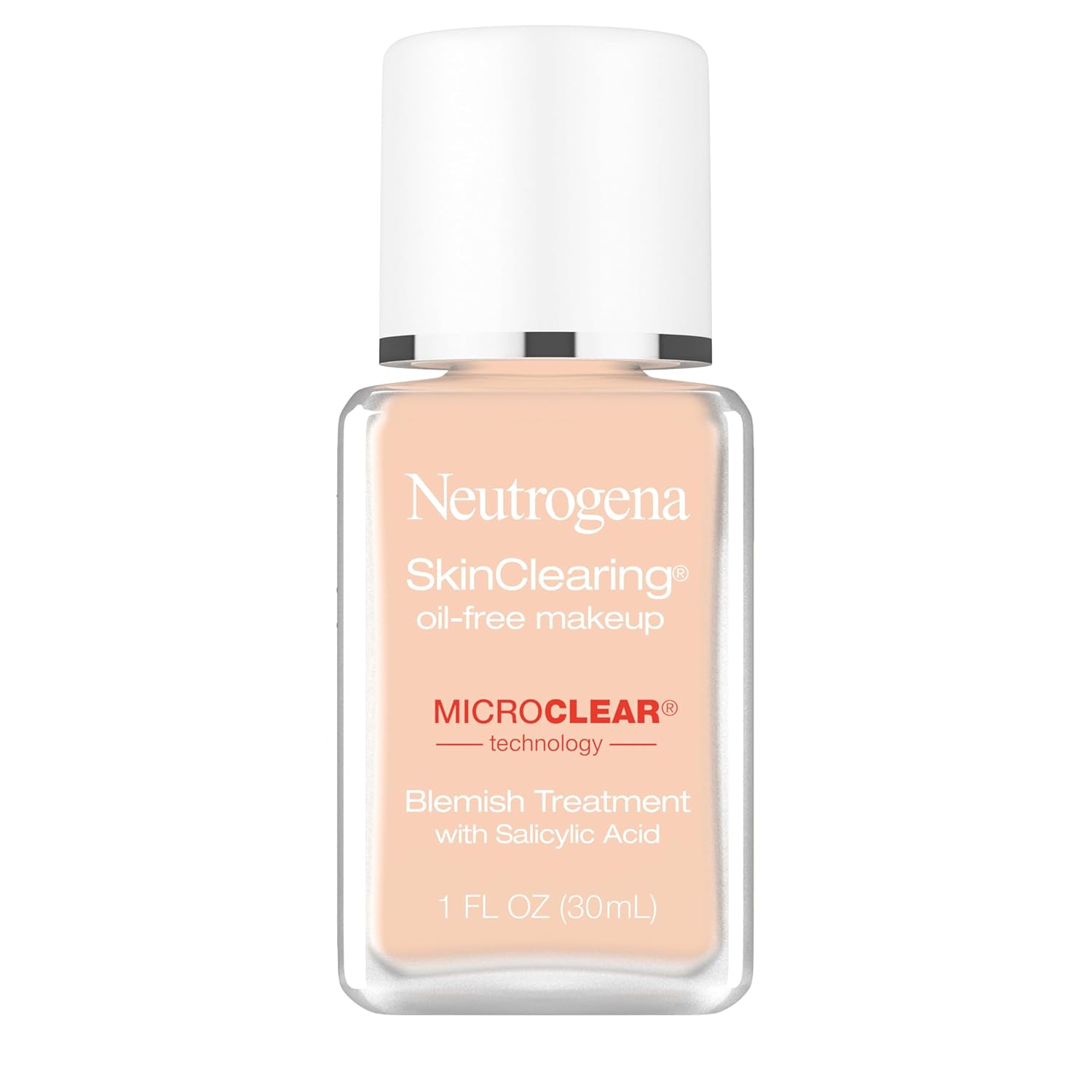 Buy now Neutrogena SkinClearing Oil-Free Makeup, Soft Beige 50, 1 Fl. Oz (Pack of 1) 1 Fl Oz (Pack of 1) 080 Medium Beige at indiglob india