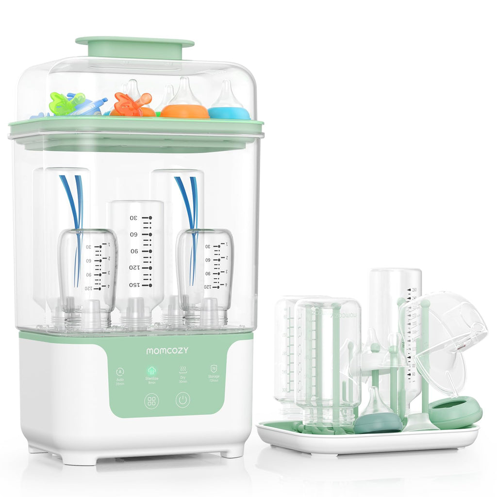Momcozy New Modular Nesting 4 in 1 Compact Bottle Sterilizer and Dryer